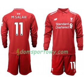 Koszulka Liverpool M.SALAH 11 Dziecięcy Domowe Koszulki Piłkarskie 2018-2019 Długi Rękaw